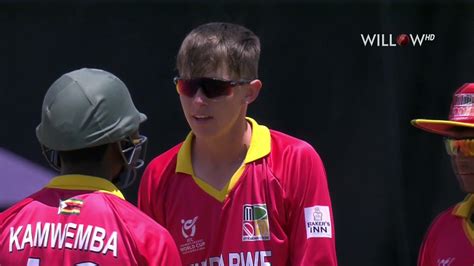 Matthew Schonken 2 Wickets Vs Sri Lanka U19 Sl19 Vs Zi19 6th Match