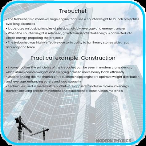 Trebuchet Mechanics Range Energy And Kinematics
