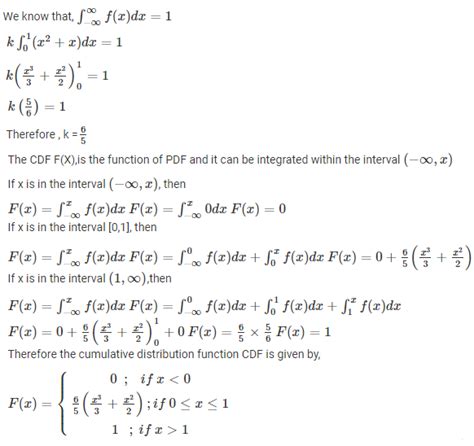 Cumulative Distribution Function Definition Formulas And Properties