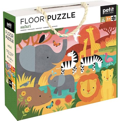 Safari Floor Puzzle 24pc 3