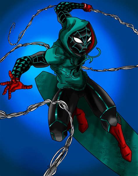 Aqua Spider (spidersona OC) by nonbasicartist on DeviantArt