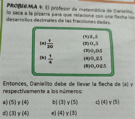 Os La Problema El Profesor De Matem Tica De Danielito Lo Saca A