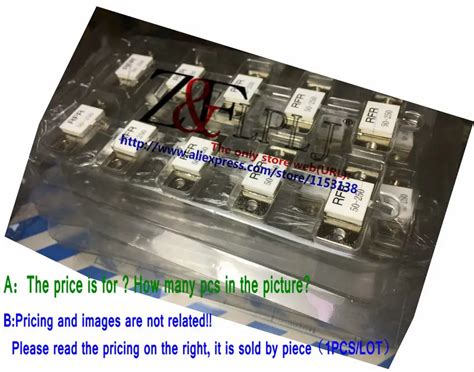 Dummy Load Resistor Rfr 50 250 Rfr 50 250 Rfr50 250 250 Watów 50 Ohm