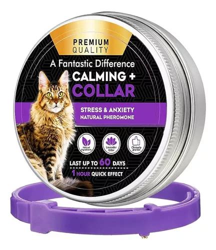 Collar Para Gatos Con Feromonas Calmante Tranquilizante MercadoLibre