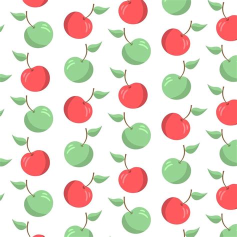 Apple Fruit Seamless Pattern Abstract Repeated Background 3398359