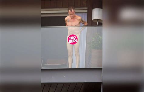 Red Hot Chili Peppers Star Flea Goes Nude In Rio De Janeiro Balcony
