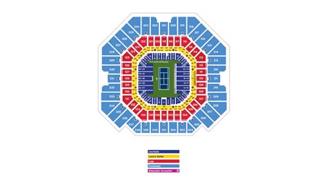 Arthur Ashe Stadium Seating Chart Suites Two Birds Home