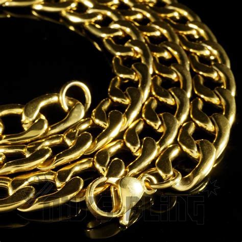 18K Gold Cuban Link Chain – Niv's Bling