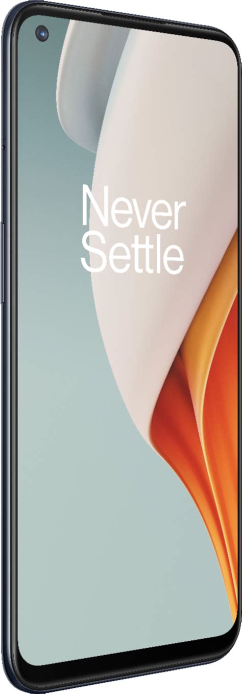 Best Buy Oneplus Nord N Gb Unlocked Midnight Frost Be