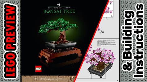 Preview Lego Icons Bonsai Tree Building Instructions Lego