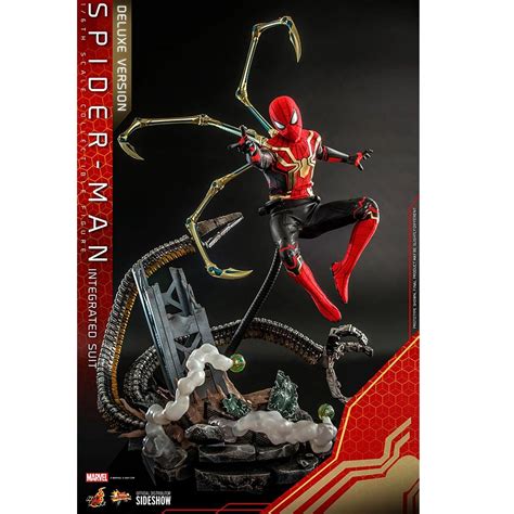 Hot Toys Scale Spider Man Integrated Suit Deluxe NWH Collectible Figure For Years Maya