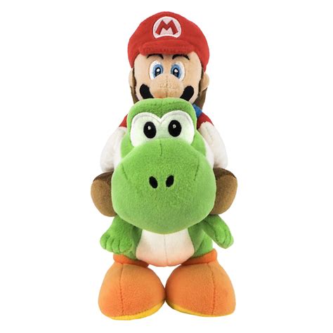 Super Mario Mario And Yoshi Plush Cm Shopforgeek Knuffel