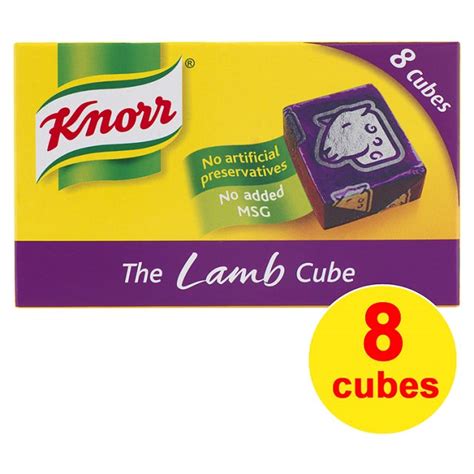 Ocado Knorr Lamb Stock Cubes 8 X 10g Product Information