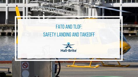 Fato And Tlof Areas Ensuring Safety Landing And Takeoff In Heliports