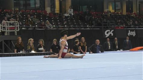 Asher Hong Floor Exercise 2023 Winter Cup Senior Men Day 1 Youtube