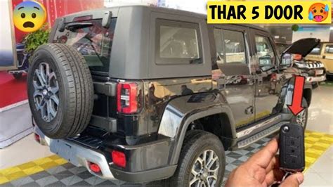 2023 Mahindra Thar 5 Door Fully Leaked Car नहीं हाहाकार है ये 5 Door