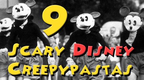 9 Scary Disney Creepypastas Youtube