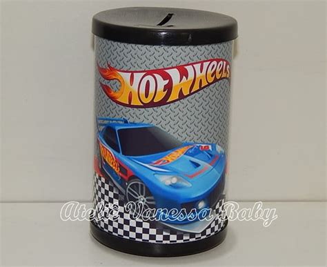 Cofrinho Hot Wheels Compre Produtos Personalizados No Elo