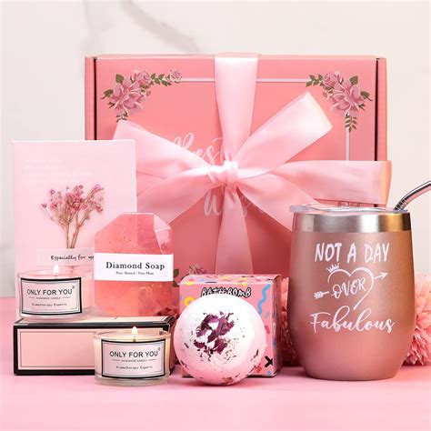 amazoncom birthday gifts  women relaxing spa gift box basket