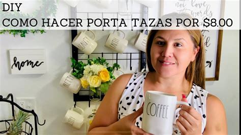 COMO HACER UN PORTA TAZAS POR 8 YouTube