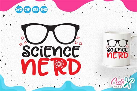 Science Nerd Svg Science Class Back To School By Cute Files