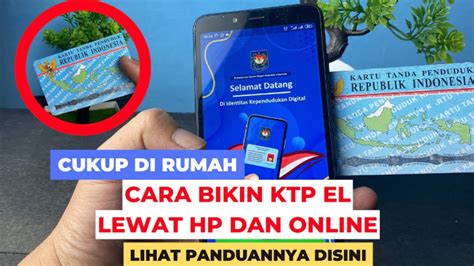 Cara Membuat KTP Digital Hanya Dengan Menggunakan HP Super Gampang Cek