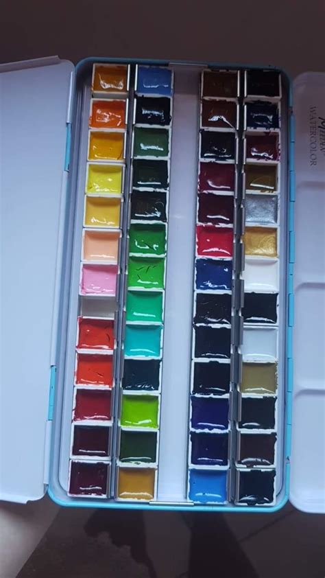 Problems At Putting Watercolor Paint Tube In Pans Begginer