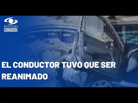 En Medellín un carro cayó al vacío desde un parqueadero YouTube