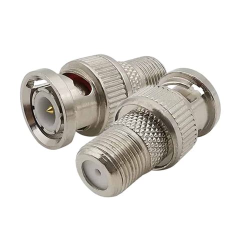 Bnc Male To F Connector Female Adapter