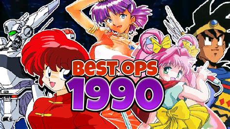 Top 15 Anime Openings Of 1990 YouTube