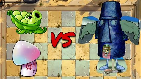 Sling Pea Hypno Shroom Vs Spongbob Zomboss Plants Vs Zombies 2