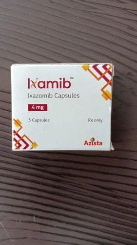 4 Mg Ixazomib Capsules At 20000 Box Ayurvedic Capsules In Mumbai