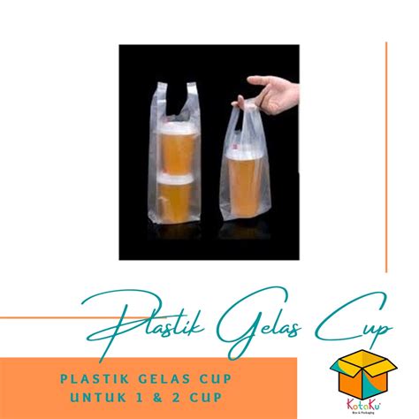 Jual Kantong Kresek Gelas Pop Ice Kresek Gelas Plastik Shopee Indonesia