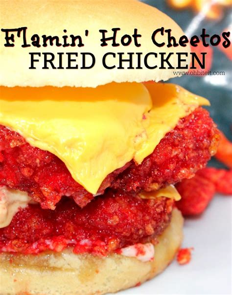 ~XXTRA Flamin’ Hot Cheetos Fried Chicken! - Oh Bite It