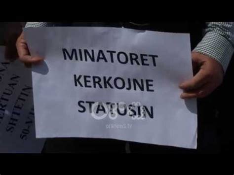 Ora News Minatorët protestë para kryeministrisë video Dailymotion