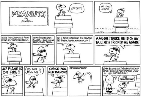 Pin by Bubbatbass on WAR COMICS | Snoopy comics, Red baron snoopy ...