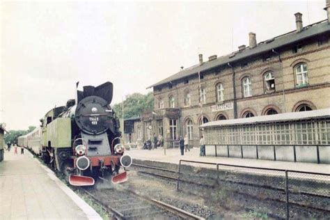 Cyfrowa Stacja Muzeum Zasoby Parowóz na stacji Międzychód 1984 2