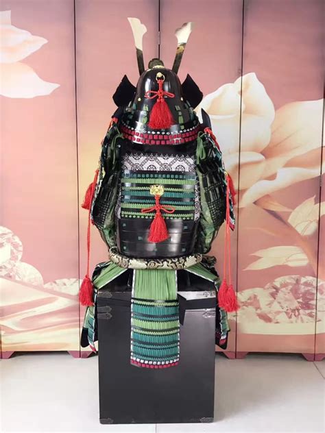 Japan Samurai Armor Version D Full Set With Display Box Stand Etsy