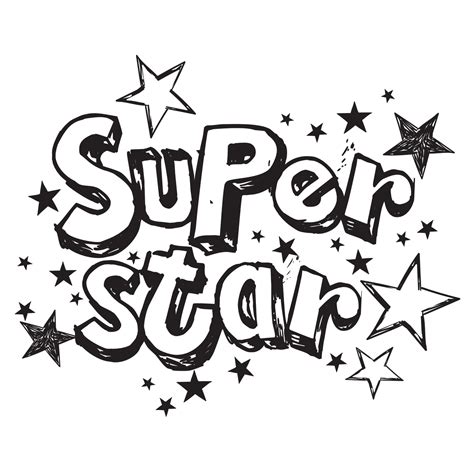 Super Star Clip Art