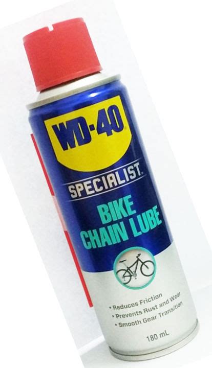 Original Wd 40 Specialist Bike Chain Lube 180ml Wd40 Lubricant Lub