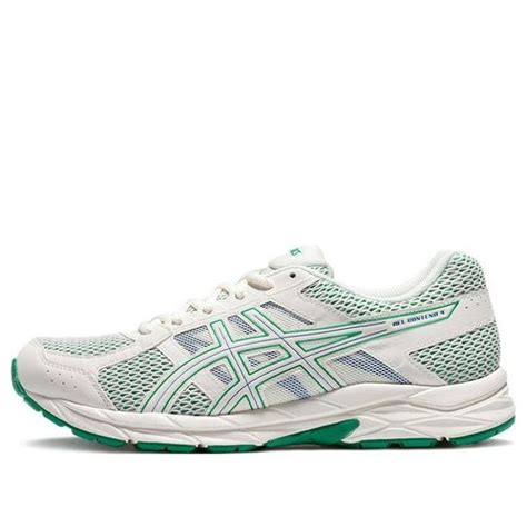 Asics Gel Contend 4 White And Green 1011b896 100 Kicks Crew