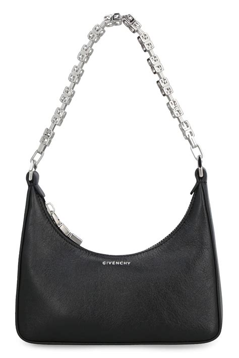 Givenchy Moon Cut Out Leather Mini Bag In Black Lyst