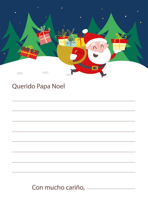 Introducir Imagen Modelo De Carta De Papa Noel Abzlocal Mx