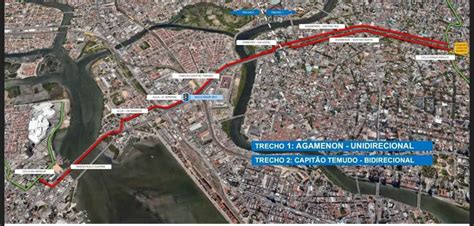 Avenida Agamenon Magalhães no Recife ganhará ciclovia depois de três