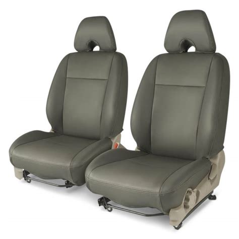 Precisionfit® Gtt1125abltmg Leatherette 1st Row Med Gray Custom Seat Covers