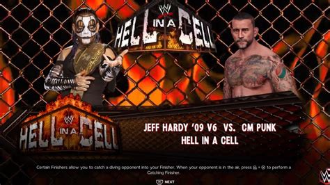 Jeff Hardy Vs Cm Punk Semifinals Inside Hell In A Cell Sd Whc