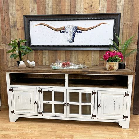 Shenandoah 80 Tv Stand Rustic Furniture Depot
