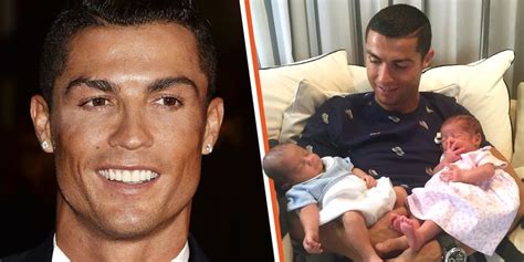 Cristiano Ronaldo Lost A Baby But Is Proud Of His Twins Who Look