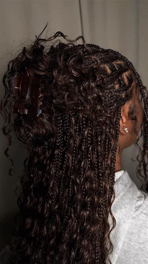 Pin On Hair In Goddess Braids Hairstyles Protective Hairstyles