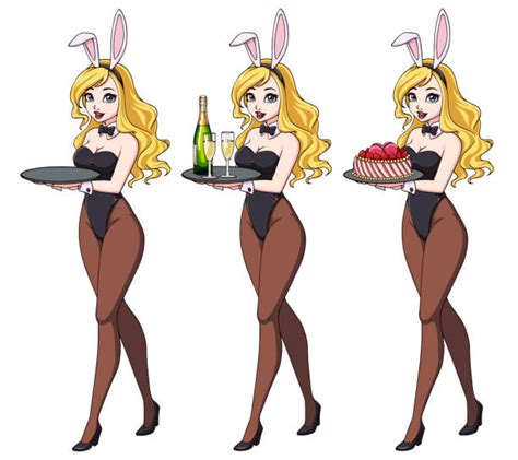 Sexy Waitress Cartoon